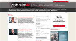 Desktop Screenshot of profacility.be